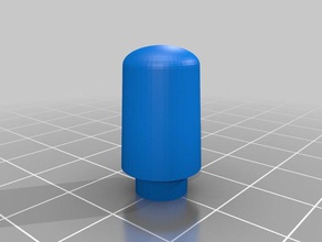 radio knob replacement parts customized 3d print model - Mito3D