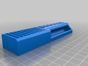kundengebundene usb-stick, sd-Karten-Halter Organisation 3d print model - Mito3D