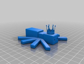 reina de las arañas 3d impresión 3d print model - Mito3D