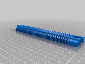 my customized flexible toy train tracks game accessories 3d print model - Mito3D