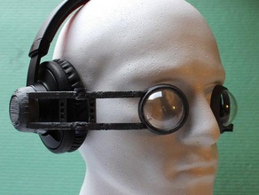 star wars inspired maz kanata glasses 3d print model - Mito3D
