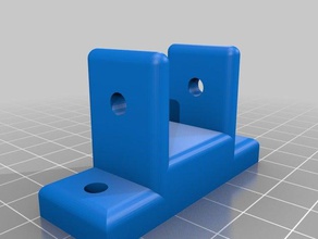 folger tech v-slot holderspacer 3d printer parts folgertech prusa i3 vslot y-axis 3d print model - Mito3D