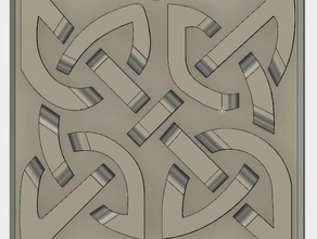 celtic knot Anahtarlık ev 3d print model - Mito3D