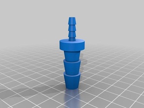 mi personalizar la boquilla del tubo adaptador múltiple al aire libre jardín 3d print model - Mito3D