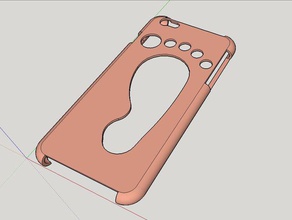 iphone 6 plus case big foot mobile 3d print model - Mito3D