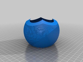 wave sun stereographic projector math art customized 3d print model - Mito3D