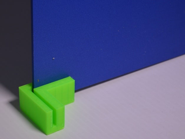 3mm plastik köşe diy kurulu fotoğrafçılık yumuşak kutu destek 3D print model - Mito3D