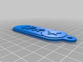 conversar llavero conversa ventilador arte 3d print model - Mito3D