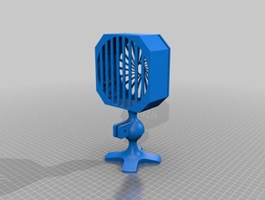 soudure ventilateur de 80mm 3d l'impression la l'aide 3d print model - Mito3D