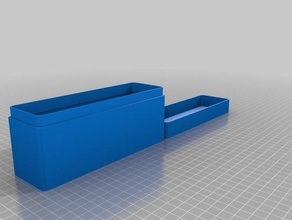 casella di aa i contenitori personalizzato 3d print model - Mito3D