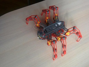 spider rover motor mod mechanical toys 3d print model - Mito3D