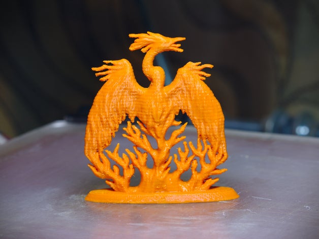 phoenix accessories bird fire remix 3D print model - Mito3D