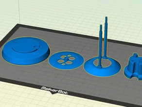 williams pop pára-choques brinquedos jogos pinball 3d print model - Mito3D