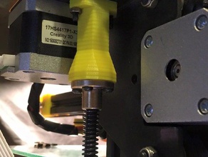 cr-7 t8 lead screw flange holder adapter 3d printer parts 3d print model - Mito3D
