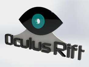 oculus rift logotipo signos logotipos 3d print model - Mito3D