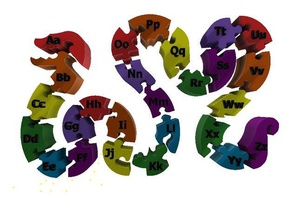 alfabeto serpente di apprendimento giocattolo educativo 3d print model - Mito3D