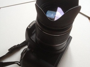 canon lens hood 18-55 reshape art tools camera eos photography usefull 3d print model - Mito3D