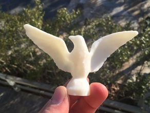 águia de impressão cheiro liberdade animais 3d print model - Mito3D
