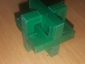 Puzzle 3d di faraday i puzzle burr 3d print model - Mito3D