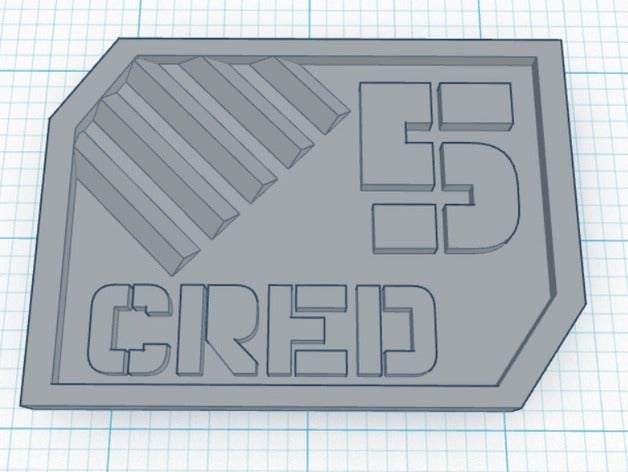 sci fi game credit tokens games boardgame board sci-fi scifi tabletop 3D print model - Mito3D