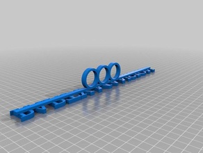 mon boss personnalisés multiring cutomizable anneaux 3d print model - Mito3D