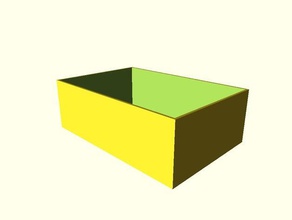 i2c caixa recipientes personalizador 3d print model - Mito3D
