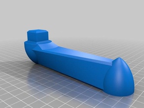 air raid siren kurbel1 Feste Masche mechanisch ist Spielzeug 3d print model - Mito3D