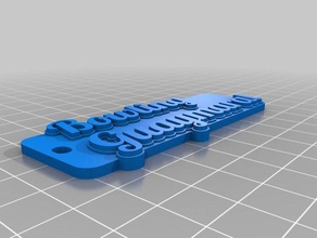 llavero bowling keychains customized 3d print model - Mito3D