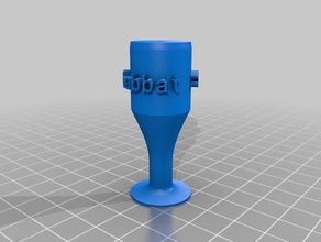 gabes kiddish cup redesigned better 2-26-16 kitchen dining customized 3d print model - Mito3D