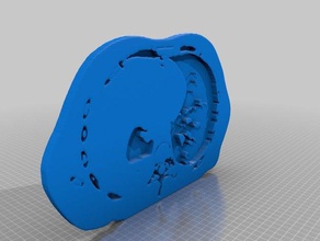 tórax fantasma fatia engenharia 3d print model - Mito3D