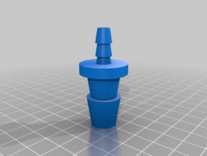 6 28 hose barb adapter outdoor garden customized 3d print model - Mito3D