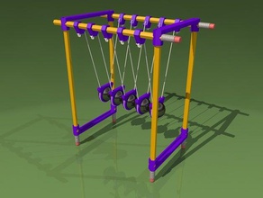 pencil newton physics astronomy newtons-cradle classic fun learning makeredchallenge technology 3d print model - Mito3D