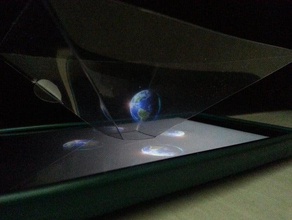 hologramme 3d viewer mobile téléphone smartphone 3d print model - Mito3D