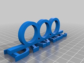 dvntmultiring cutomizable anéis personalizado 3d print model - Mito3D