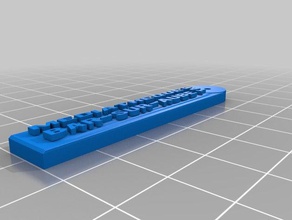 porte-cl&eacute bar-sur-aube 3d printing 3d print model - Mito3D