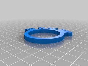 3d play bar ring kitchen dining customized 3d print model - Mito3D