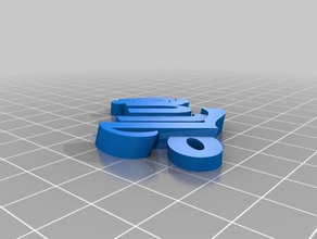 clauer lluis organizzazione personalizzato 3d print model - Mito3D