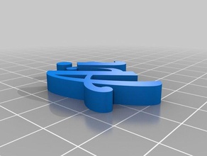 clauer avi organização personalizado 3d print model - Mito3D