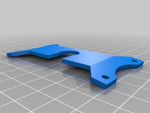 fan Platte micron3dp cobra Drucker Extruder 3d print model - Mito3D