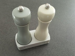 salt pepper holder kitchen dining 3d print model - Mito3D