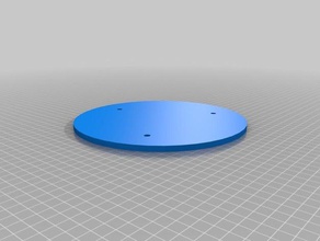 ciclop scanner disco 3d impressão 3d print model - Mito3D