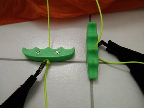 manejar parapente frenos más fácil de impresión deporte al aire libre poignes 3d print model - Mito3D