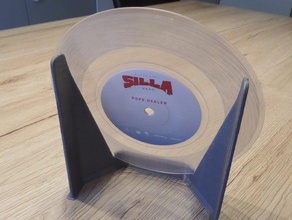 vinyl record holder audio home vinylrecord 3d print model - Mito3D
