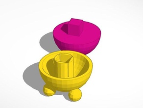 capsulecontainer 3d impressão designproject makeredchallenge 3d print model - Mito3D