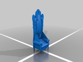 chair model furniture 3d print model - Mito3D