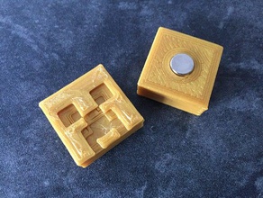 minecraft creeper testa magnete creature 3d print model - Mito3D