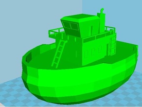 rc tugboat mini vehicles 3d print model - Mito3D
