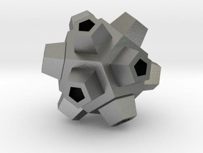 mineral poliedro pingente arte 3d print model - Mito3D