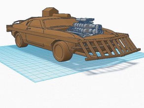 mad max mustang boss Modelle 3d print model - Mito3D
