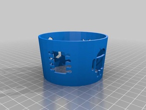 geeky sleeve coffee accessories 3d print model - Mito3D